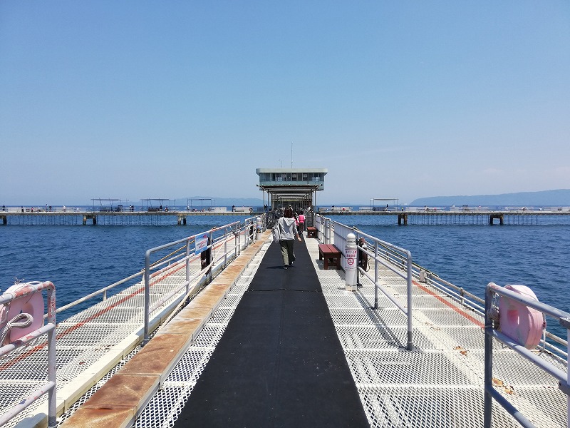 福岡市海釣り公園の第一釣台桟橋